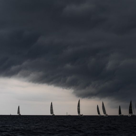 Coup de foudre en rade de Marseille