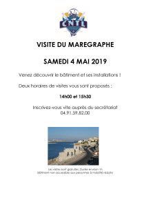 VISITE DU MAREGRAPHE